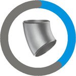 Inconel 625 Elbow 45 Degree
