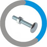  Incoloy 800H Carriage Bolts