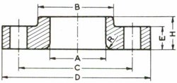 Lap Joint Flanges / Stainless Steel Lap Joint Flanges Carbon Steel Lap Joint Flanges